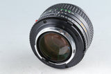 Minolta MD ROKKOR 50mm F/1.2 Lens for MD Mount #44376F5