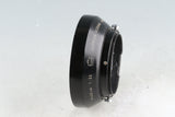 Nikon Nippon Kogaku Lens Hood 35mm F/2.5 #44378F2
