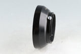Nikon Nippon Kogaku Lens Hood 35mm F/2.5 #44378F2