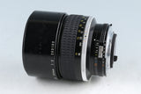 Nikon Nikkor 135mm F/2 Ais Lens #44549A5
