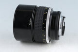 Nikon Nikkor 135mm F/2 Ais Lens #44549A5