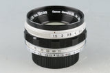 Canon 35mm F/1.5 Lens for Leica L39 #44679F4