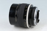 Nikon Nikkor 105mm F/1.8 Ais Lens #44781A6
