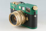 Leica M6 TTL 0.58 + Elmarit-M 28mm F/2.8 Repainted Green & Gold Repainted by Kanto Camera #45353T