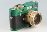 Leica M6 TTL 0.58 + Elmarit-M 28mm F/2.8 Repainted Green & Gold Repainted by Kanto Camera #45353T