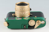 Leica M6 TTL 0.58 + Elmarit-M 28mm F/2.8 Repainted Green & Gold Repainted by Kanto Camera #45353T