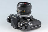 Canon F-1 Montréa 1976 Model + FD 50mm F/1.4 S.S.C. Lens #45404D2