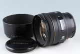 Minolta AF 85mm F/1.4 Lens for Sony AF #45445H12