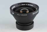 Sony Handycam Conversion Lens VCL-CZ0630 + VCL-1437H + 52mm Filter MC Protector / MC Circular Pl / 30.5mm MC Protector x2 #45728M1