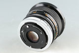 Canon FD 20mm F/2.8 S.S.C. Lens #46324H12