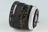 Canon FD 20mm F/2.8 S.S.C. Lens #46324H12