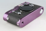 Leica Leitz M4 Repainted Metallic Purple Repainted by Kanto Camera #46661T