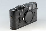 Leica Leitz M3 Black Paint 35mm Rangefinder Film Camera #47590K