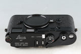 Leica Leitz M3 Black Paint 35mm Rangefinder Film Camera #47590K