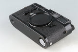 Leica Leitz M3 Black Paint 35mm Rangefinder Film Camera #47590K