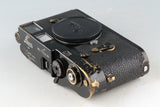 Leica Leitz M2 Black Paint 35mm Rangefinder Film Camera #47613K
