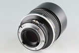 Nikon Nikkor 135mm F/2 Ais Lens #47655A5