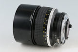 Nikon Nikkor 135mm F/2 Ais Lens #47655A5