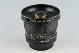 Canon FD 17mm F/4 Lens #47944H13