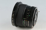 Canon FD 17mm F/4 Lens #47944H13