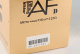 Nikon AF Micro Nikkor 105mm F/2.8 D Lens With Box #48071L4