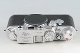 Leica Leitz IIIf Red Dial 35mm Rangefinder Film Camera #48582D1