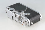 Leica Leitz IIIf Red Dial 35mm Rangefinder Film Camera #48582D1