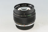 Olympus OM-System G.Zuiko Auto-S 55mm F/1.2 Lens #49024F5
