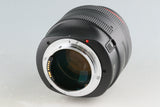 Canon EF 85mm F/1.2 L USM Lens #49088F4