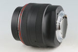 Canon EF 85mm F/1.2 L USM Lens #49088F4