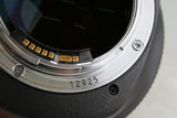Canon EF 85mm F/1.2 L USM Lens #49088F4