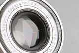 Canon Seiki-Kogaku 35mm Rangefinder Film Camera + Niikkor Canon Seiki-Kogaku50mm F/2.8 Lens #49116D5