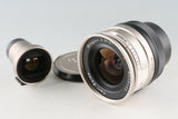 Contax Carl Zeiss Biogon T* 21mm F/2.8 Lens + GF-21 Finder #49220A1