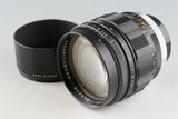 Sankyo Kohki Komura 85mm F/1.4 Lens fd mount #49714E6