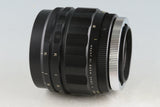 Sankyo Kohki Komura 85mm F/1.4 Lens fd mount #49714E6