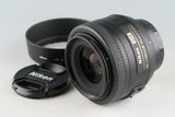 Nikon AF-S DX Nikkor 35mm F/1.8 G Lens #49773A4