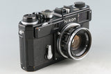 Nikon S3 Original Black Paint + W-Nikkor 35mm F/1.8 Lens CLA By Kanto Camera #49818D2