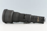 Nikon Nikkor ED 500mm F/4 P Lens #49891L