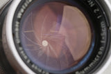 Leica Leitz Summicron 50mm F/2 Lens for Leica L39 #50152T