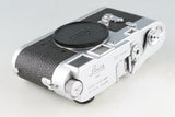 Leica Leitz M3 35mm Rangefinder Film Camera CLA'd by Leica #50158T