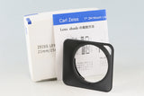 Zeiss Lens Shade 21mm/25mm With Box #50456L6