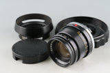 Leica Leitz Summicron 50mm F/2 Lens for Leica M #50606T