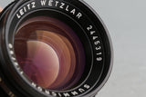 Leica Leitz Summicron 50mm F/2 Lens for Leica M #50606T