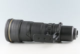 Nikon AF-S Nikkor 500mm F/4 G ED VR N Lens #50644D