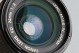 Canon FD 24mm F/2 Lens #50716E5