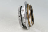 Leica Leitz Elmar 35mm F/3.5 Lens for Leica L39 #50805T