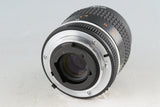 Nikon Micro-Nikkor 55mm F/2.8 Ais Lens #50808A5