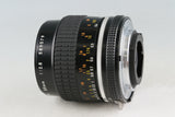 Nikon Micro-Nikkor 55mm F/2.8 Ais Lens #50808A5