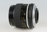 Nikon Micro-Nikkor 55mm F/2.8 Ais Lens #50808A5