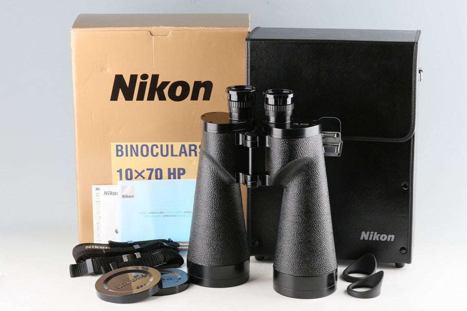美品】BINOCULAR 双眼鏡・箱あり Nikon Binoculars 10x70 HP 美品】BINOCULAR 双眼鏡・箱あり Nikon Binoculars 10x70 HP
